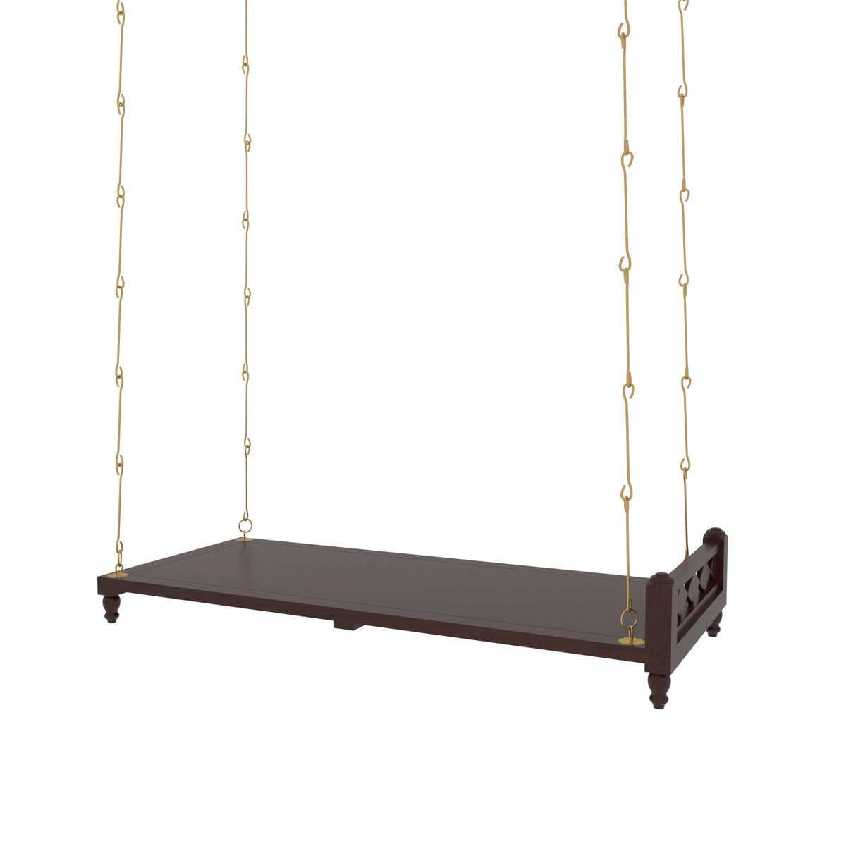 Lyra Solid Wood Hanging Swing — view 2