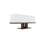 Flora Floating Pedestal Engineered Wood TV Unit — view 3