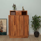 Leona Solid Wood Storage Cabinet — view 2