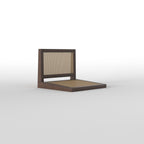 Sora Solid Wood Floor Dining Set with Cane Chairs – product image 3