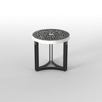 Evora Floral Metal Side Table — view 3