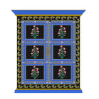 Fiora Blue Storage Cabinet — view 3