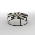 Calla Starburst Metal Coffee Table — view 3