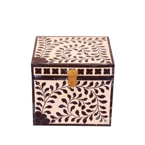 Aveline Inlay Blue Jewellery Box — view 2