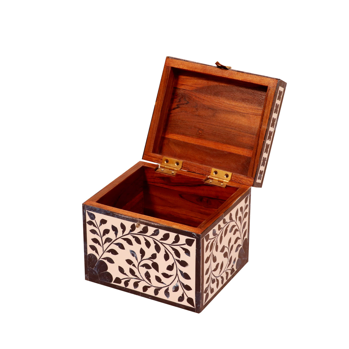 Aveline Inlay Blue Jewellery Box — view 7