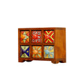 Fable 6 Drawer Ceramic Chest - Colourful - product image 2
