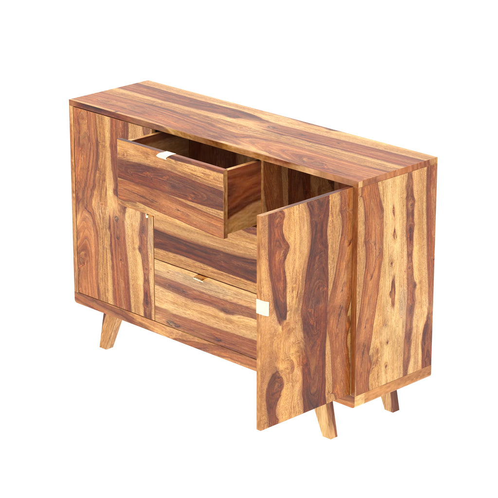 Flora Solid Wood Storage Cabinet — view 2