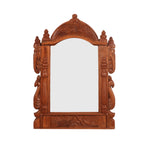 Wren Carved Wall Mirror — view 3