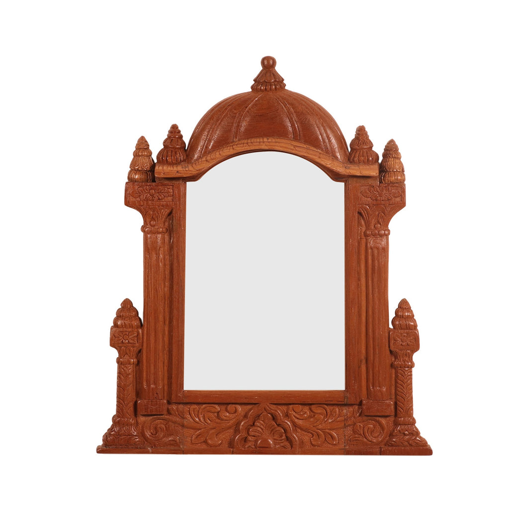 Eva Solid Wood Wall Mirror — view 3