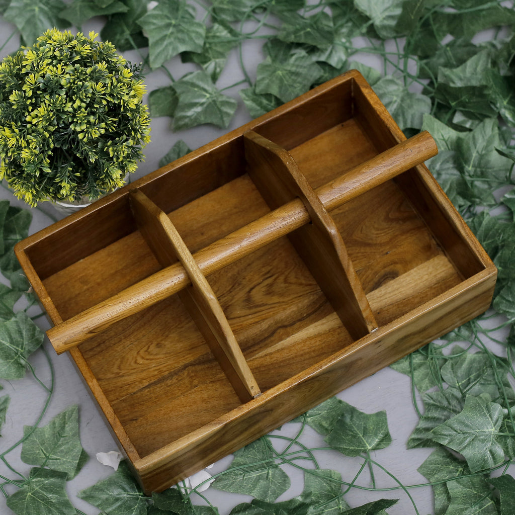 Nola Solid Wood Serving Tray — view 2