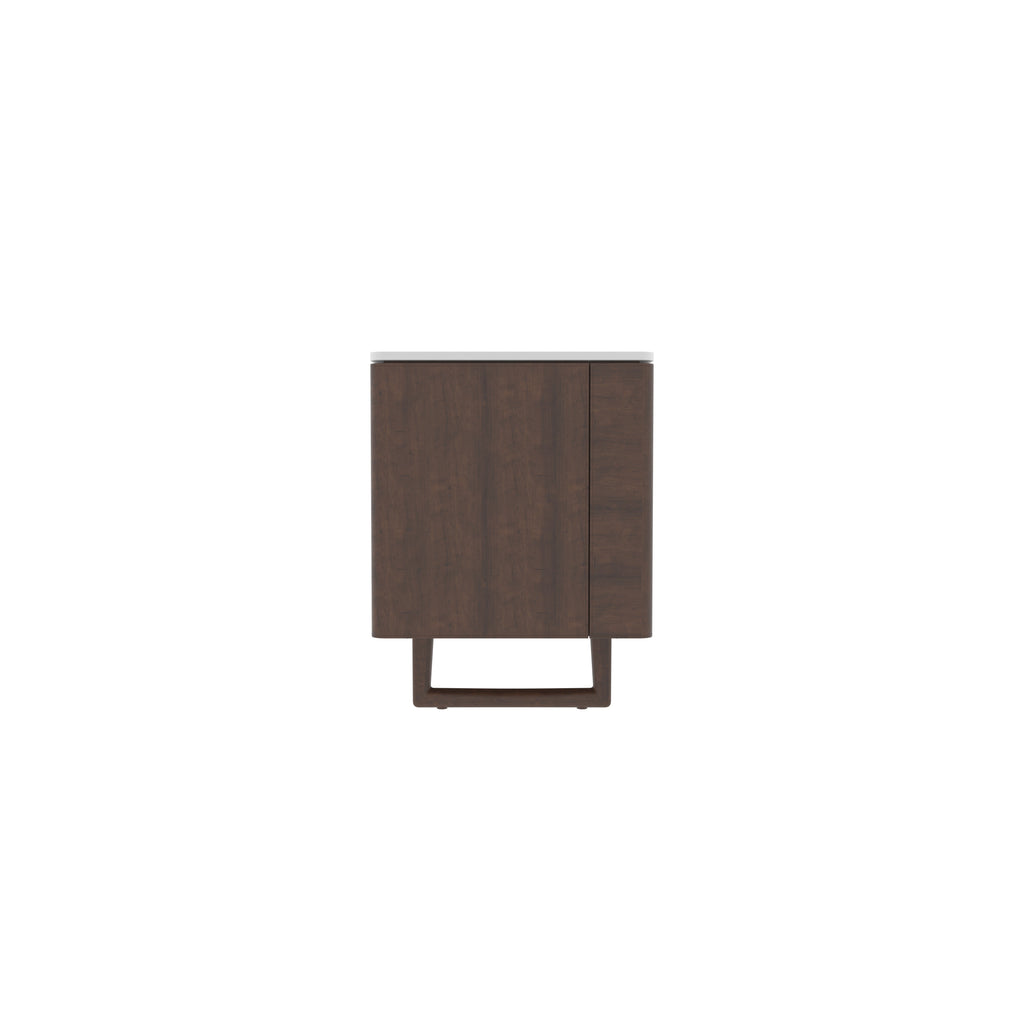 Faye White Two-Tone Engineered Wood TV Unit — view 4