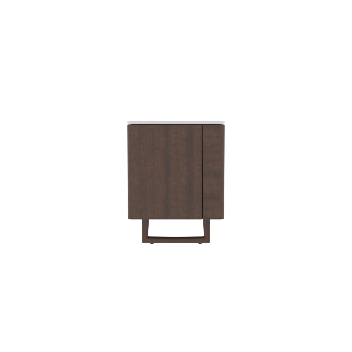 Faye White Two-Tone Engineered Wood TV Unit — view 4