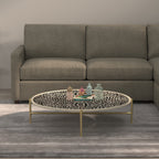 Celine Metal Coffee Table — view 1
