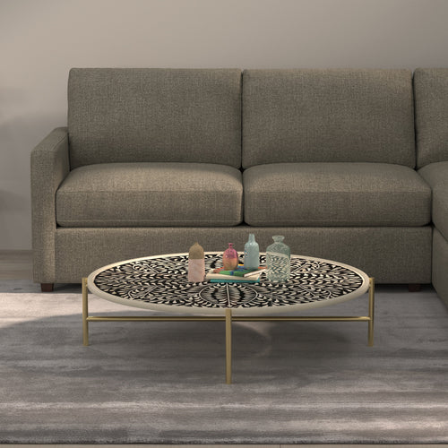 Celine Metal Coffee Table — view 1