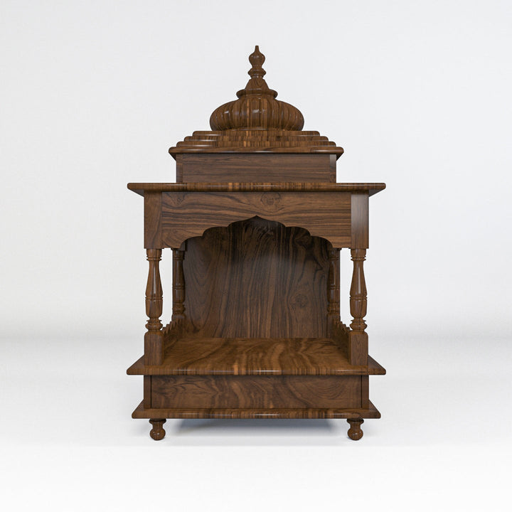 Heritage indian Devotional Dome Teak wood Home temple Temple
