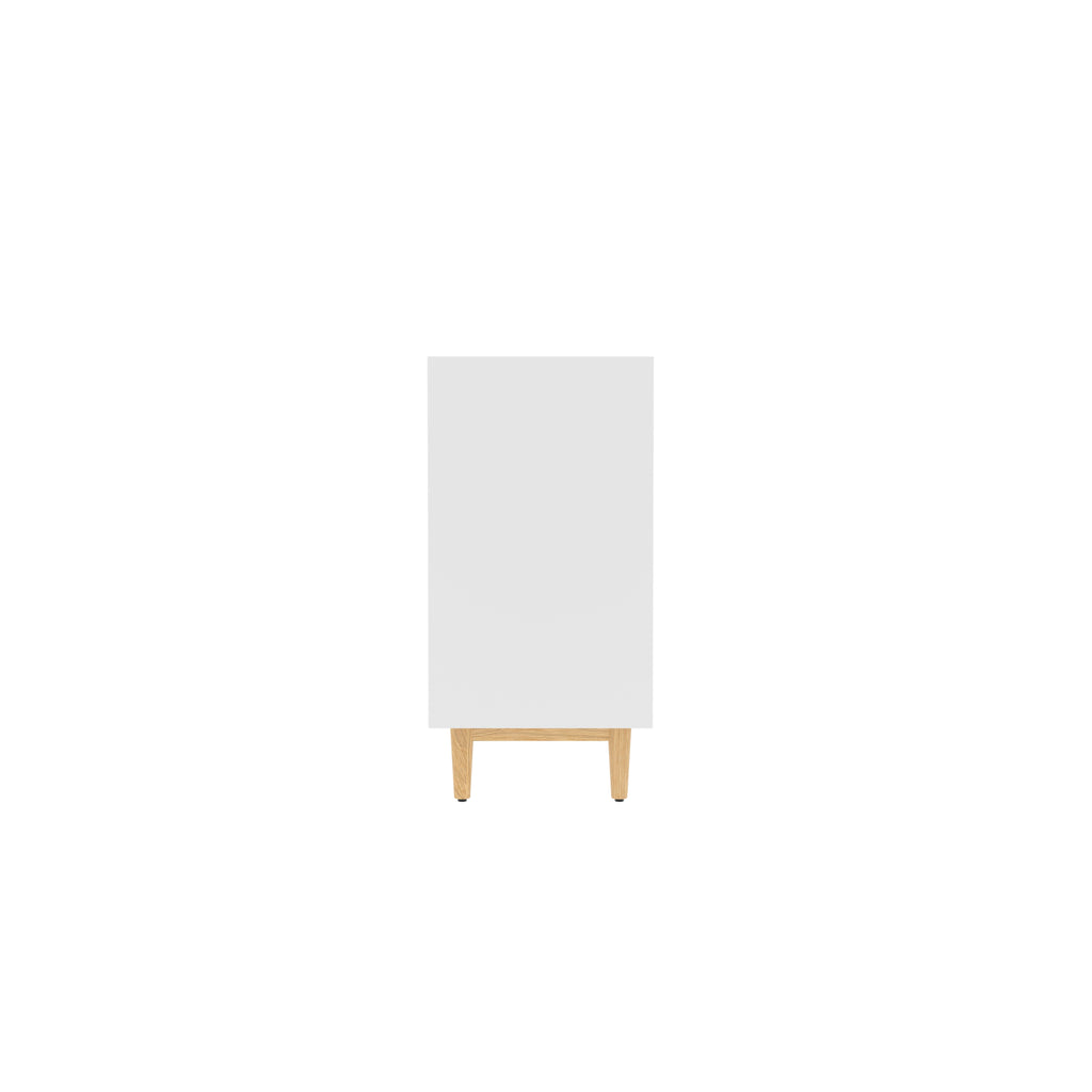 Briar Geometric Cane Engineered Wood Sideboard — view 4