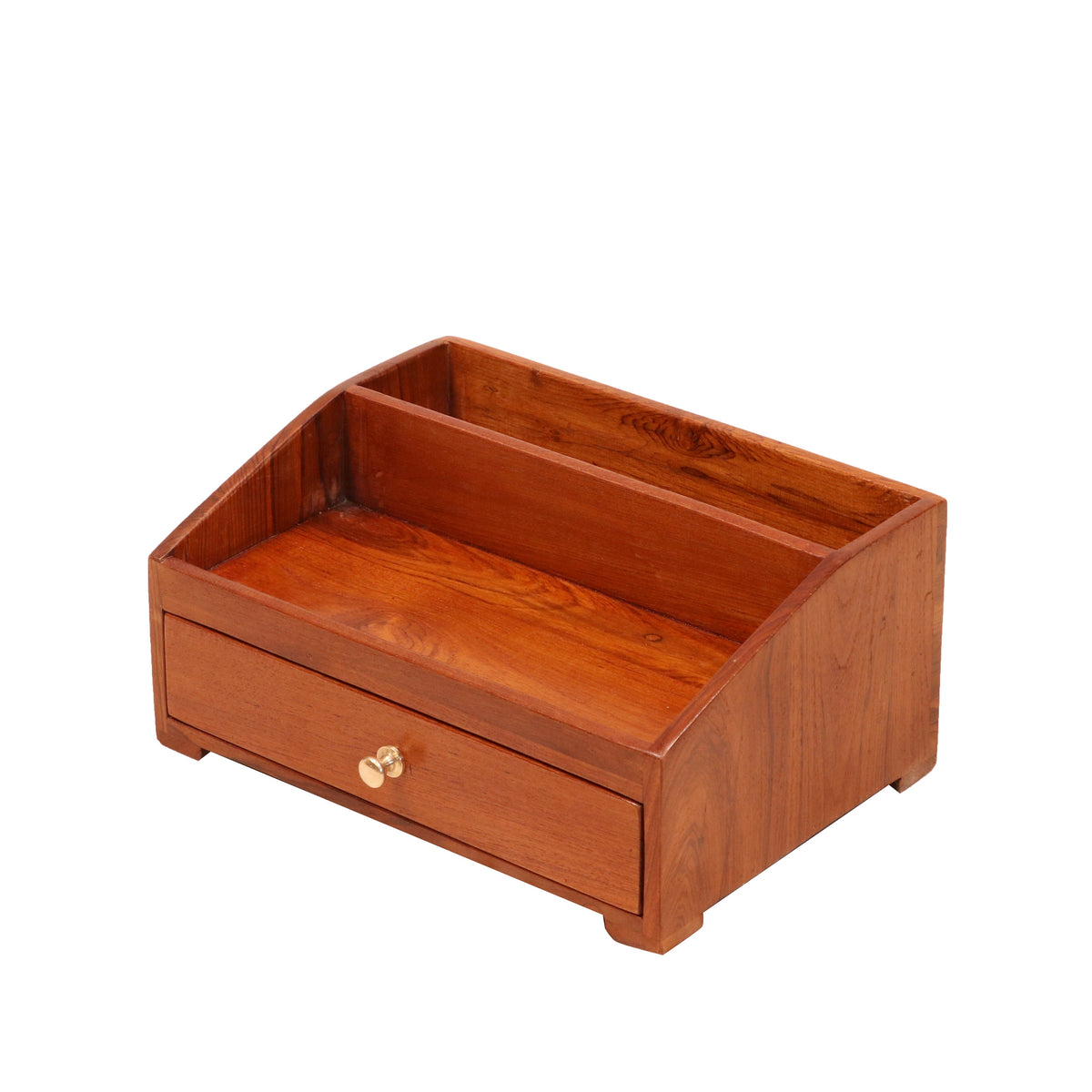 Quinn Solid Wood Single Drawer Desk Organizer - product image 1