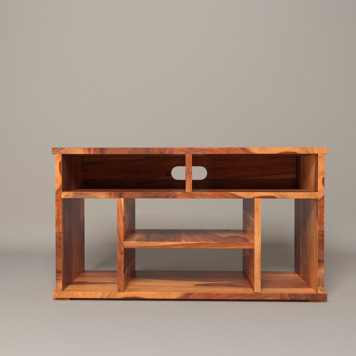 Sora Solid Wood TV Unit — view 3