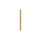 Calla Oval Gold Metal Wall Mirror — view 4