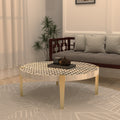 Calista Honeycomb Metal Coffee Table — view 1