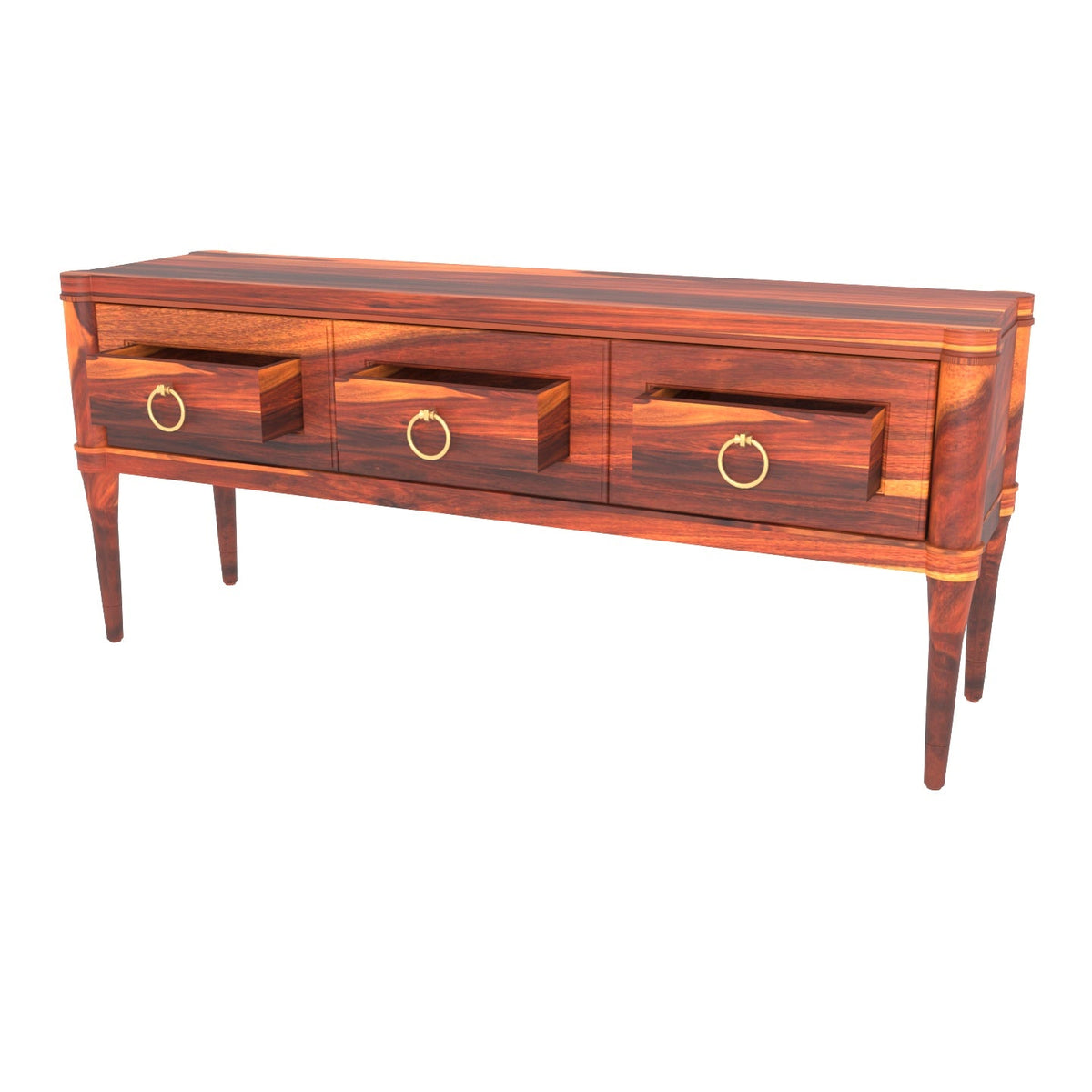 Paloma Solid Wood TV Unit — view 3