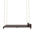 Lyra Solid Wood Hanging Swing — view 3