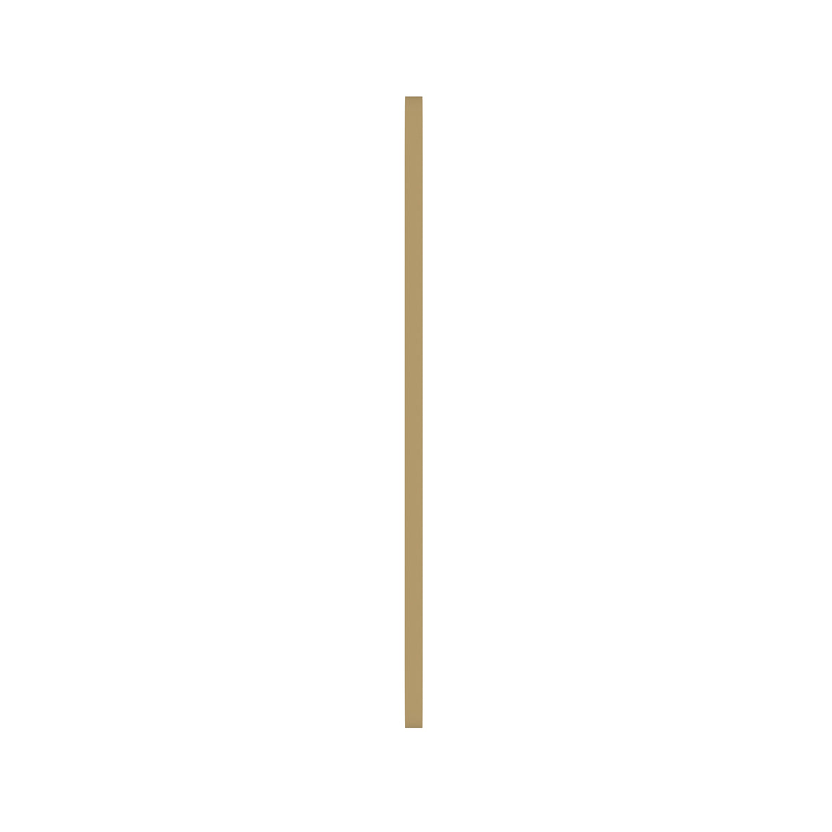 Aveline Rectangular Gold Metal Wall Mirror — view 4