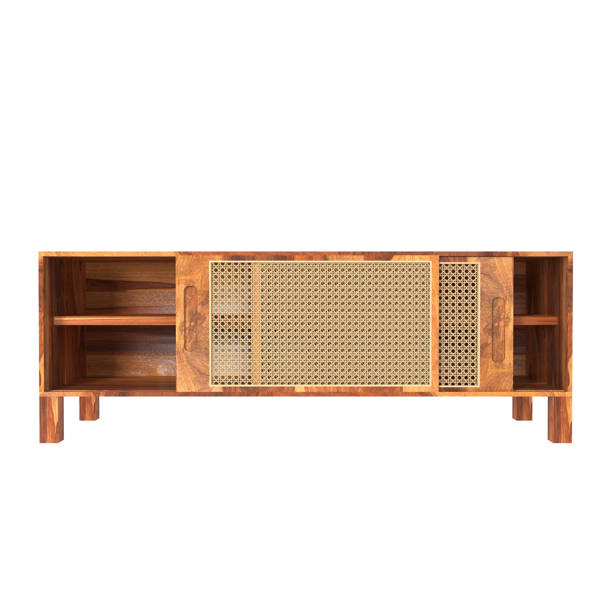 Sage Cane Vintage TV Unit — view 3