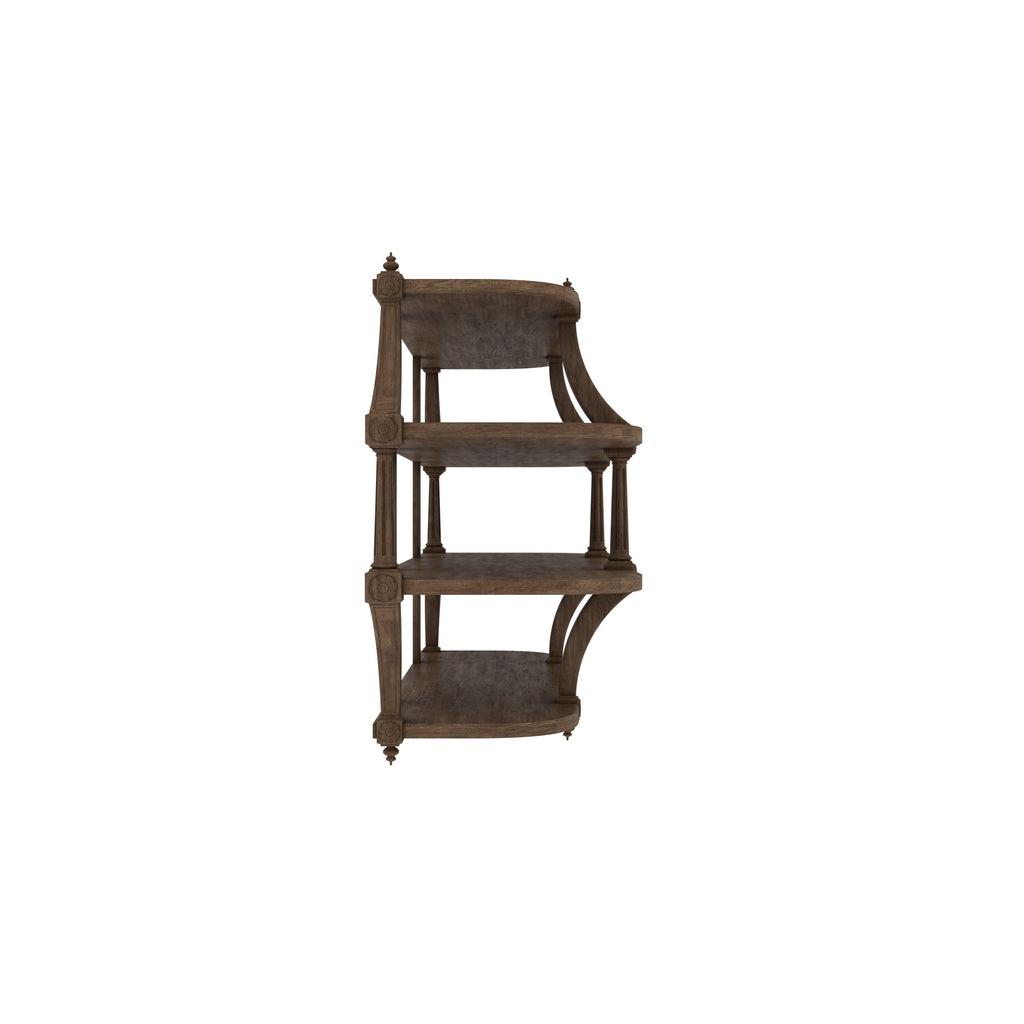 Orla Curved Vintage Wall Shelf — view 5