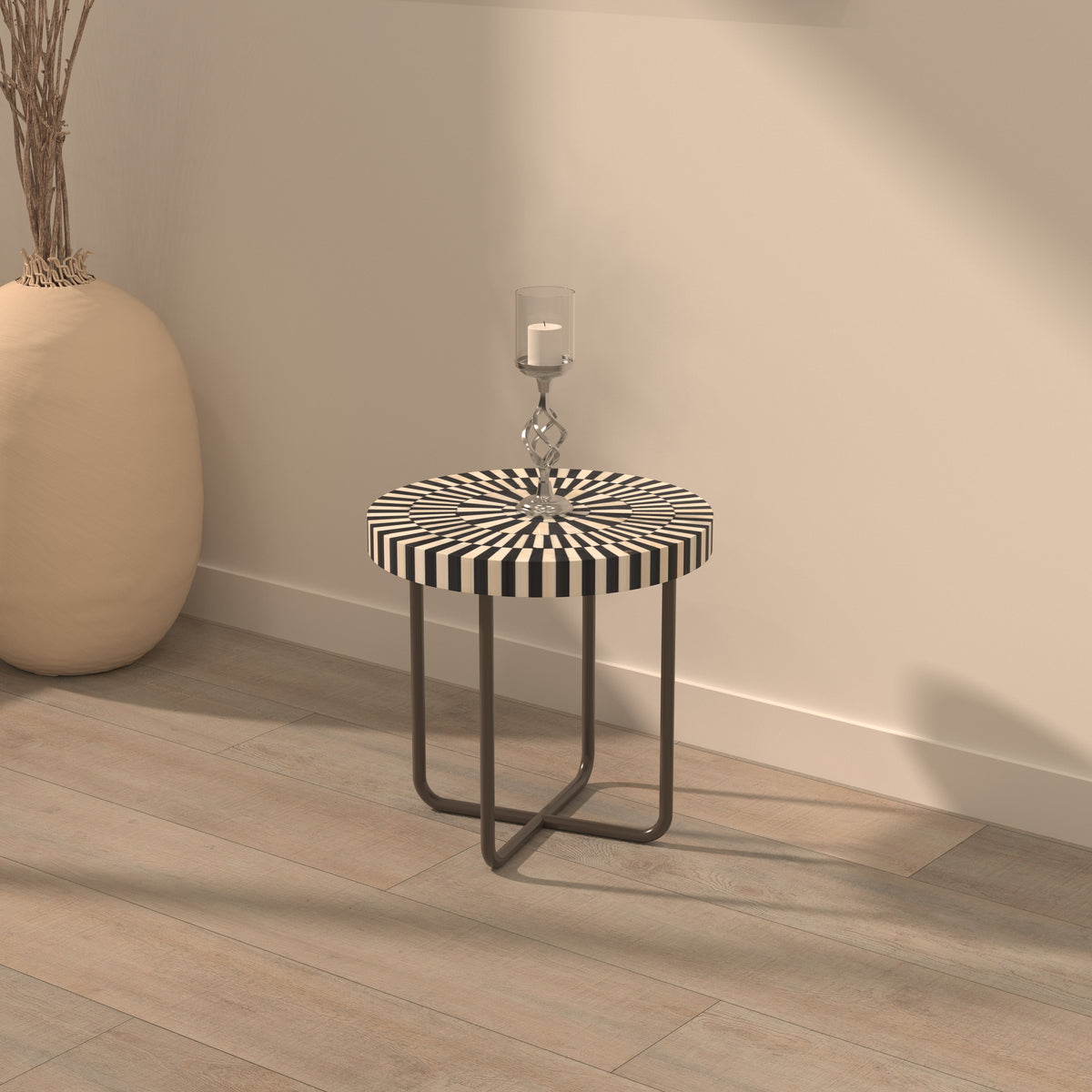 Elara Metal Side Table — view 1