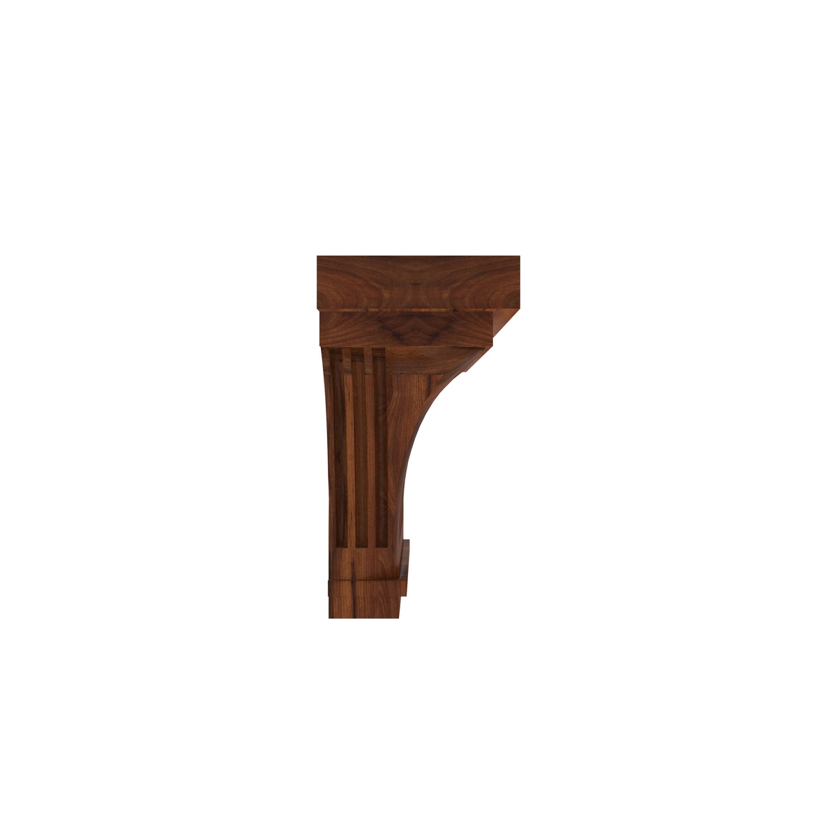 Stella Carved Arched Wall Shelf — view 4