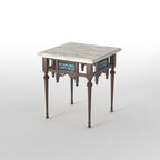 Aveline Panelled Side Table — view 4