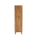 Dalia Glass Panel Storage Cabinet — view 5