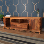 Piper Carved TV Unit — view 1