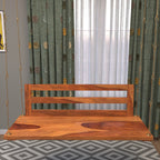 Silas Slatted Hanging Swing — view 3