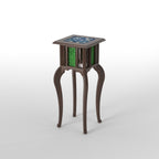 Briar Mosaic Pedestal Side Table — view 4