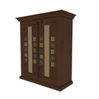 Faye Solid Wood Storage Cabinet — view 4