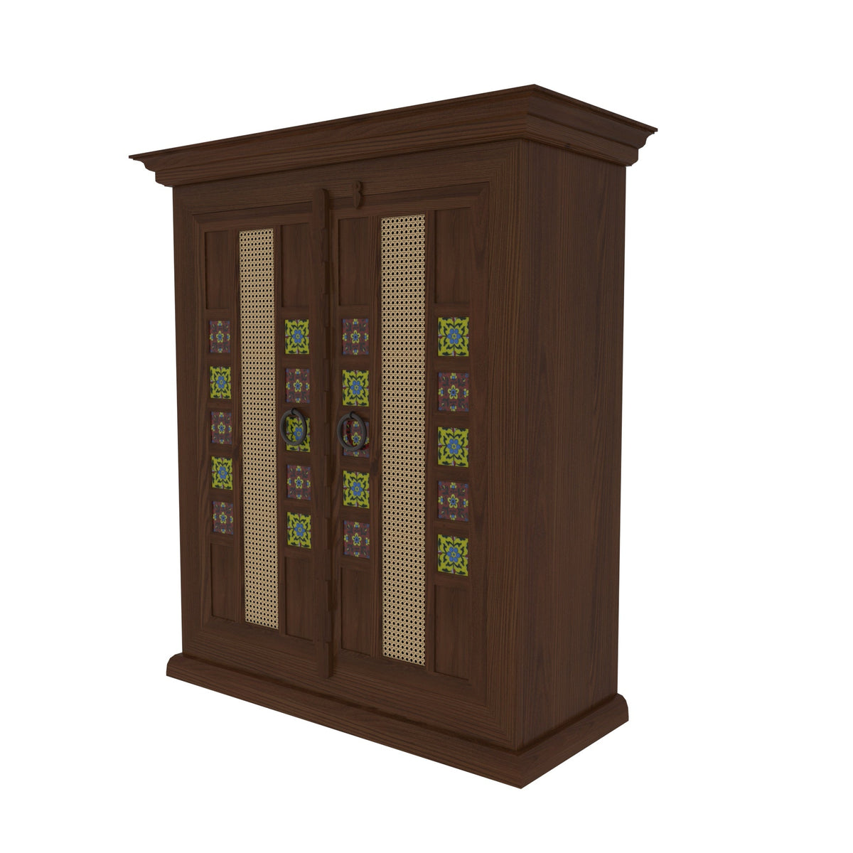 Faye Solid Wood Storage Cabinet — view 4
