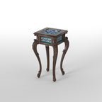 Calla Inlay Tiled Side Table — view 4