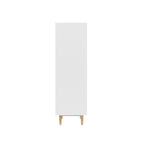 Celine Cane Panelled Engineered Wood Storage Cabinet — view 4