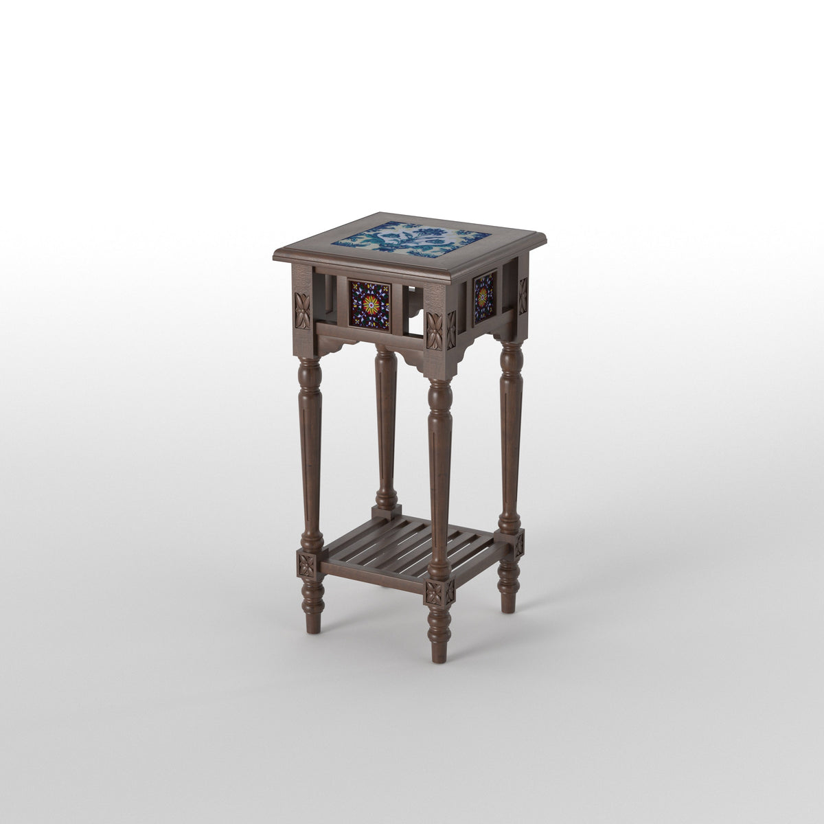 Arden Panelled Plant Stand — view 4