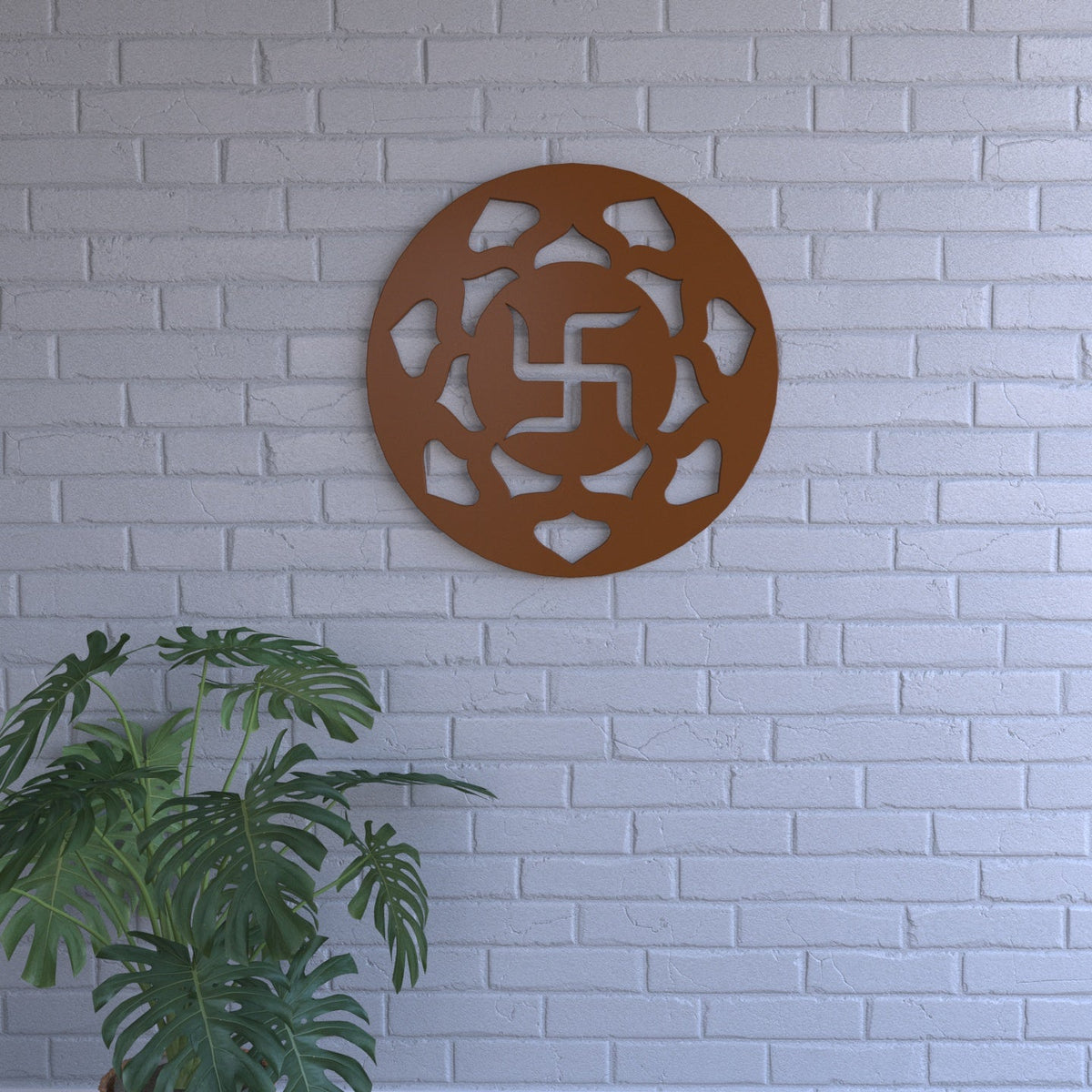 Iris Round Wall Panel — view 3