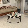 Calla Starburst Metal Coffee Table — view 1
