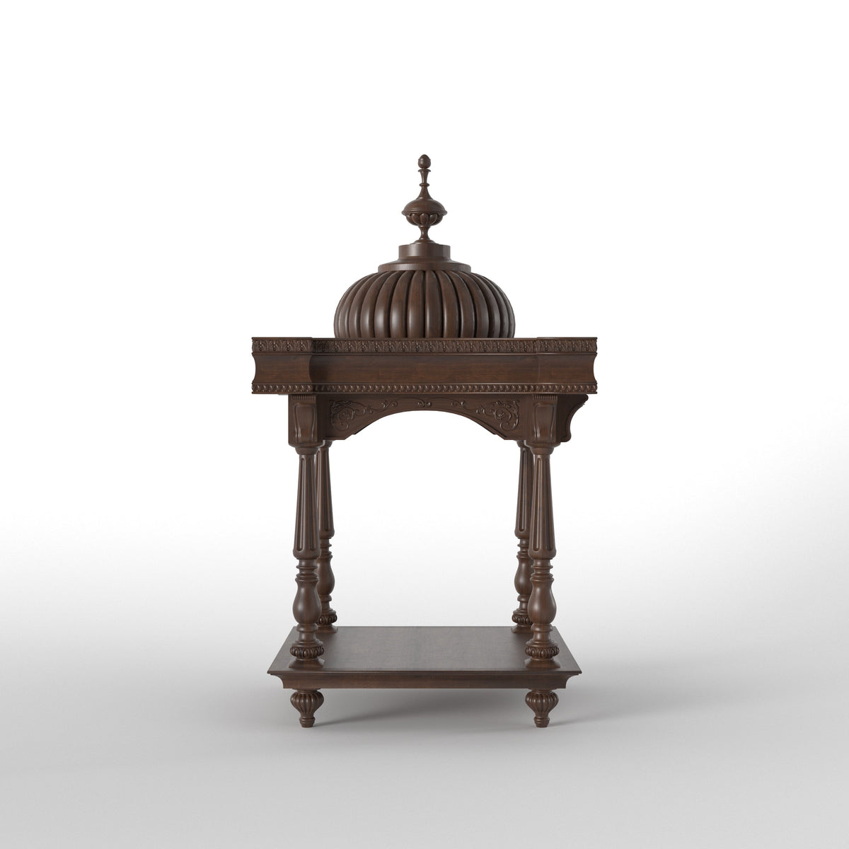 Calla Arched Home Temple — view 4