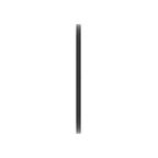 Calista Oval Black Metal Wall Mirror — view 4