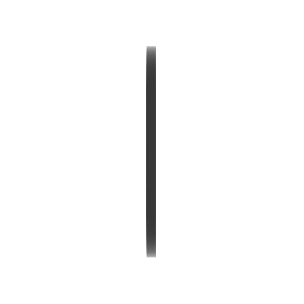 Calista Oval Black Metal Wall Mirror — view 4