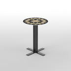 Elise Geometric Metal Side Table — view 4