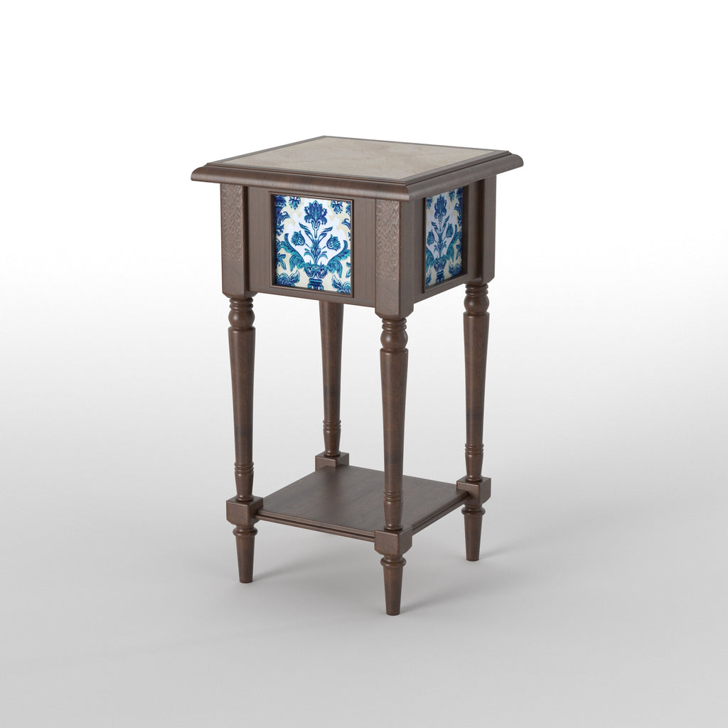 Delphine Panelled Side Table — view 4