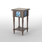 Delphine Panelled Side Table — view 4