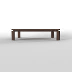 Kumo Solid Wood Floor Dining Set with Round Stools – product image 4